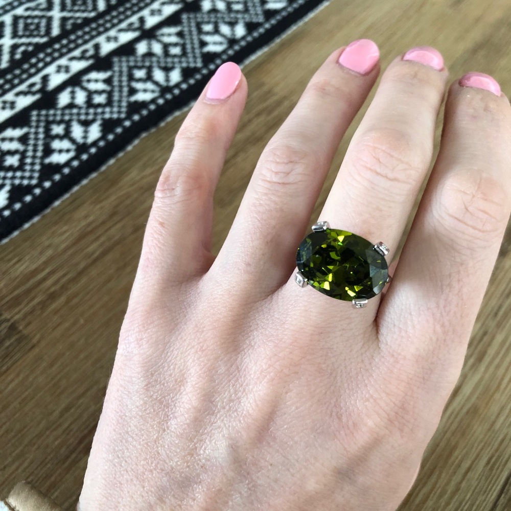 Emerald Cocktail Ring